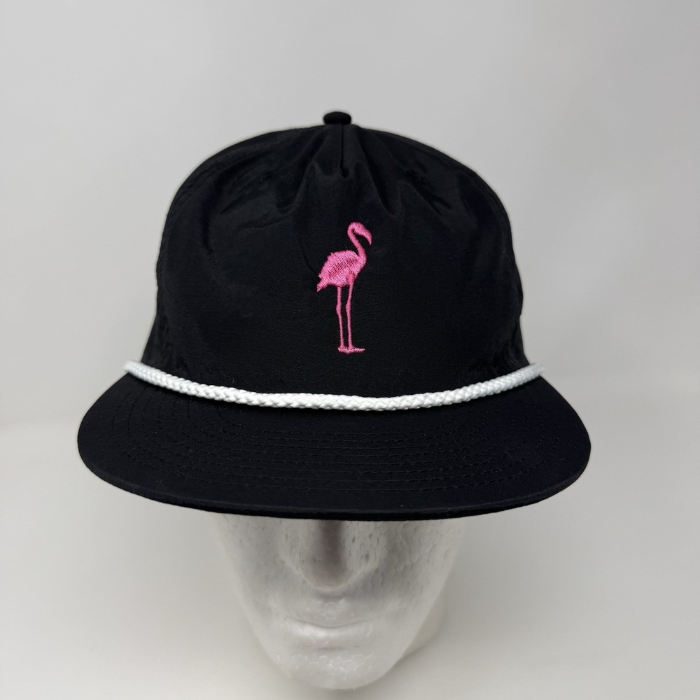 Rare Sleep Token Official MERCH Rope Hat, Flamingo, Black & Pink, Snapback Cap